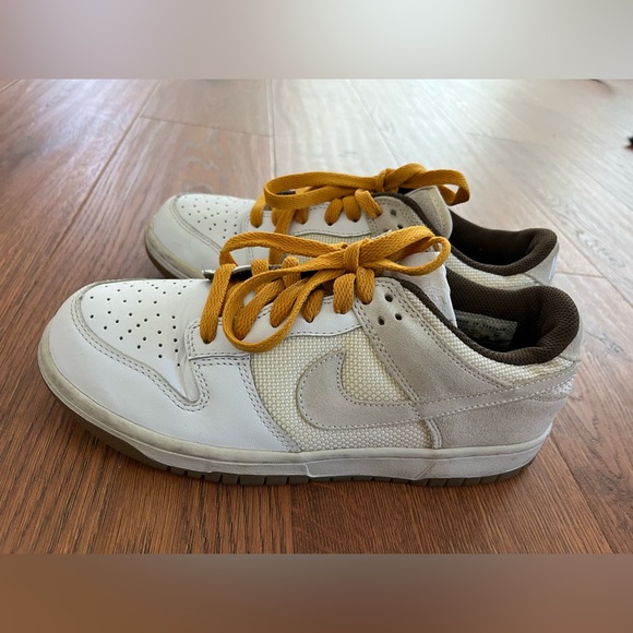 Nike Dunk Low CL White 304714 youth size US size EUR UK